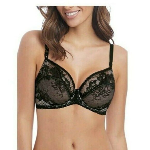 Wacoal Womens Lace To Love Underwire Bra Black Style 855297 Size 32DD NEW - Picture 1 of 10